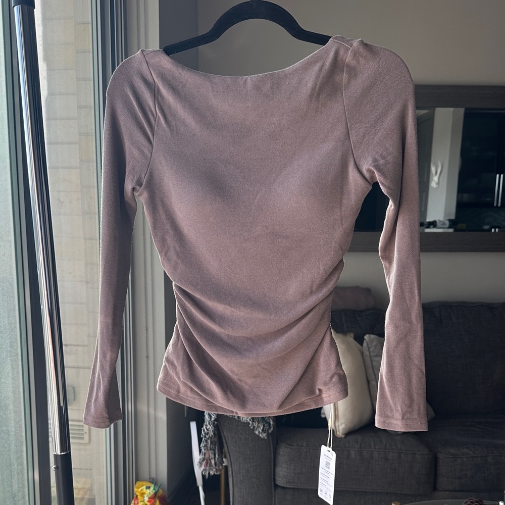 OGL Women's Long Sleeve Top - Mauve
